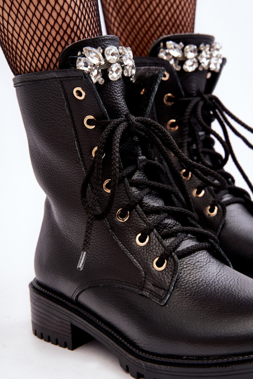    zābaki ar ornamentiem Zazoo 1757 Melns