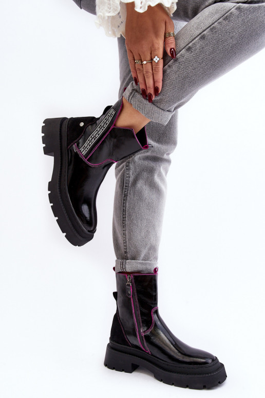    Sieviešu puszābaki  06236-15 Melns