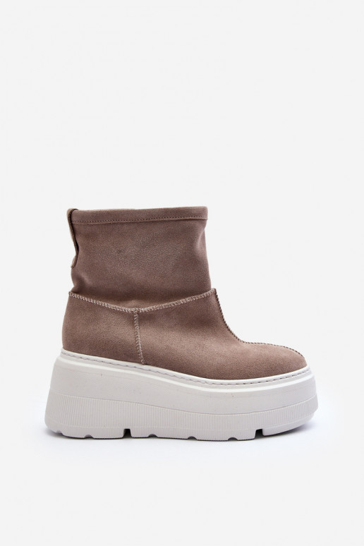    Sieviešu puszābaki  smilšu krāsas Zazoo 3424