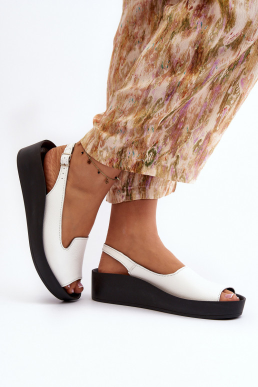 Zazoo 2893 Sieviešu basenes   na j Podeszwie baltas krāsas Zazoo 2893 Sieviešu basenes   na j Podeszwie baltas krāsas