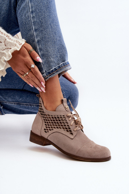 Zazoo 2878  Zābaki  zamšādas smilšu krāsas