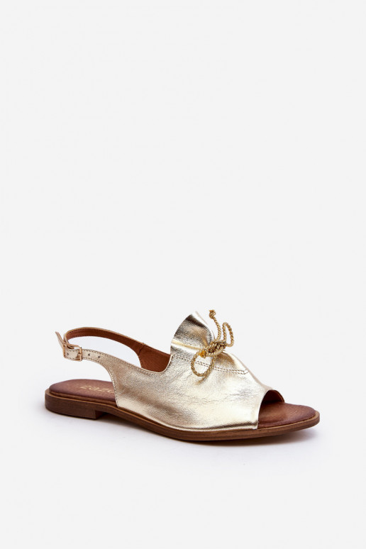 Zazoo 2898   līdzenas zoles basenes Zelta krāsas Zazoo 2898   līdzenas zoles basenes Zelta krāsas