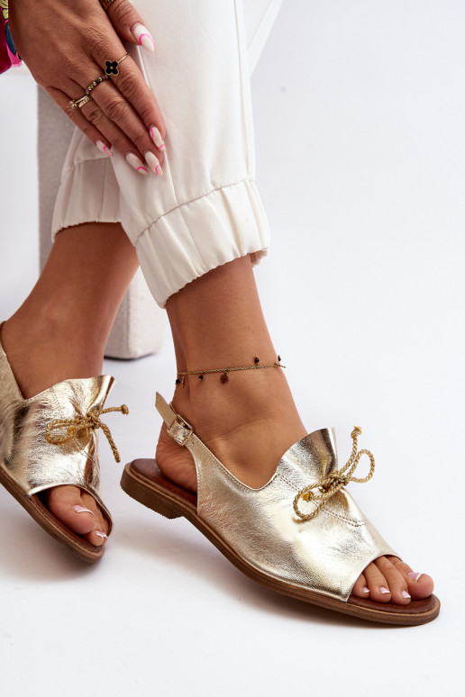 Zazoo 2898   līdzenas zoles basenes Zelta krāsas Zazoo 2898   līdzenas zoles basenes Zelta krāsas