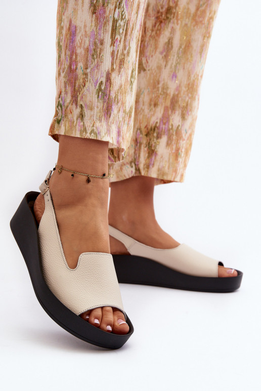 Zazoo 2893 Sieviešu basenes   na j Podeszwie Ziloņkaula krāsas Zazoo 2893 Sieviešu basenes   na j Podeszwie Ziloņkaula krāsas