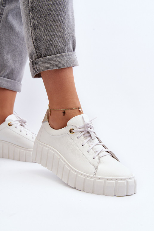 Zazoo 2919    apavi ar masīvu zoli baltas krāsas Zazoo 2919    apavi ar masīvu zoli baltas krāsas