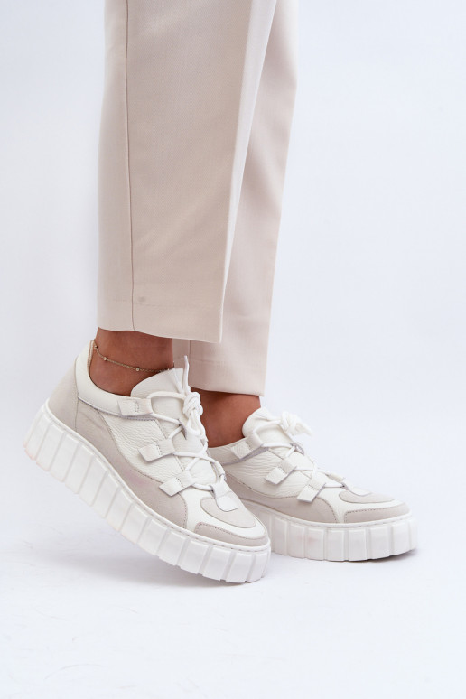    sporta apavi ar platformu M01/1 Zazoo Ziloņkaula krāsas