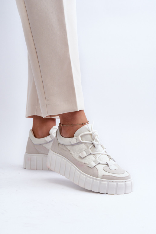    sporta apavi ar platformu M01/1 Zazoo Ziloņkaula krāsas