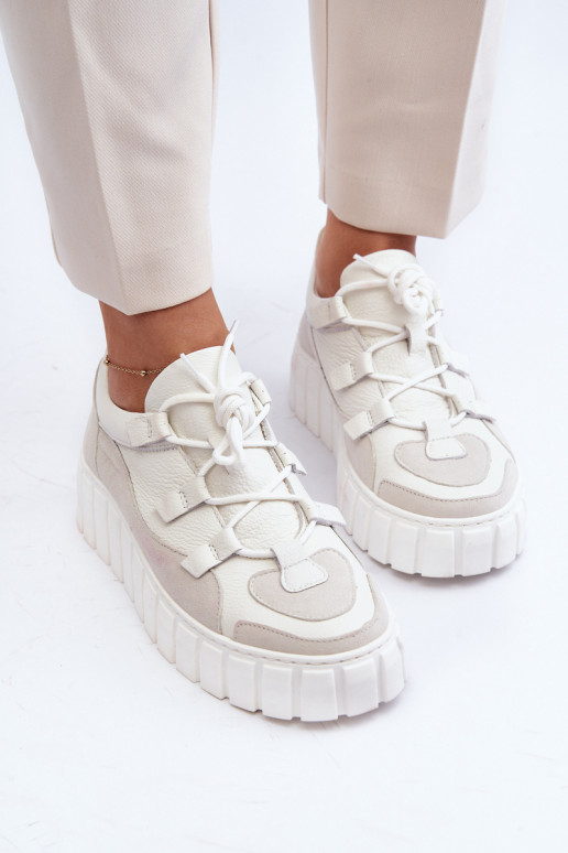    sporta apavi ar platformu M01/1 Zazoo Ziloņkaula krāsas