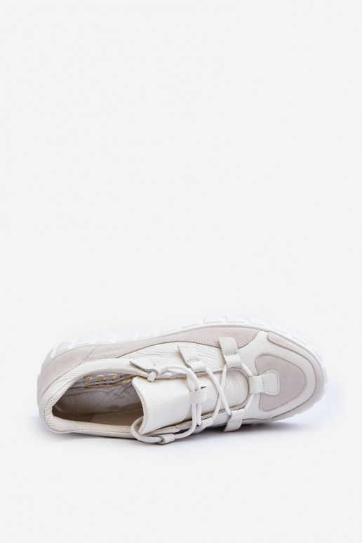    sporta apavi ar platformu M01/1 Zazoo Ziloņkaula krāsas