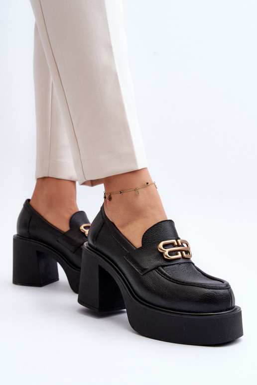 Zazoo 20170 apavi    ar papēdi Melns Zazoo 20170 apavi    ar papēdi Melns