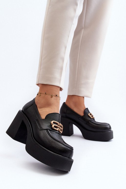 Zazoo 20170 apavi    ar papēdi Melns Zazoo 20170 apavi    ar papēdi Melns