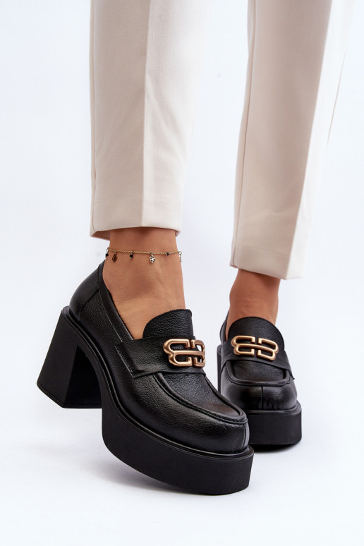 Zazoo 20170 apavi    ar papēdi Melns Zazoo 20170 apavi    ar papēdi Melns