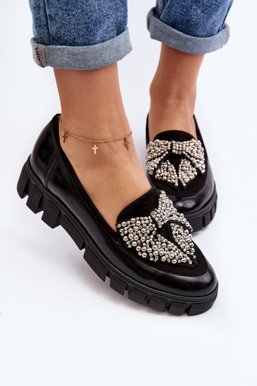 Lakoti mokasīni  Laura Messi 2785 Melns Lakoti mokasīni  Laura Messi 2785 Melns