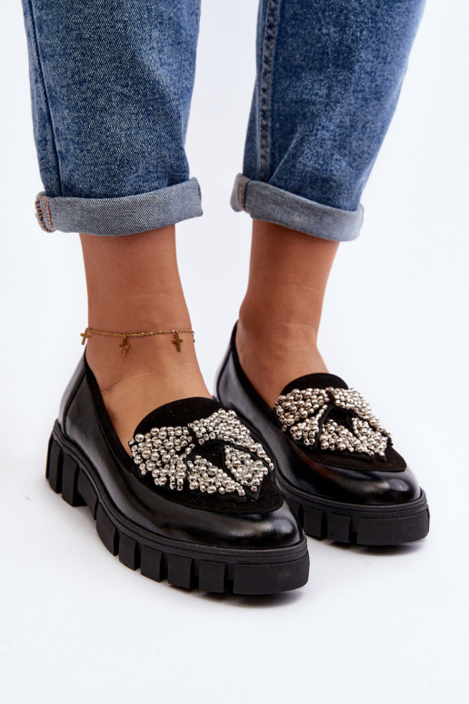 Lakoti mokasīni  Laura Messi 2785 Melns Lakoti mokasīni  Laura Messi 2785 Melns