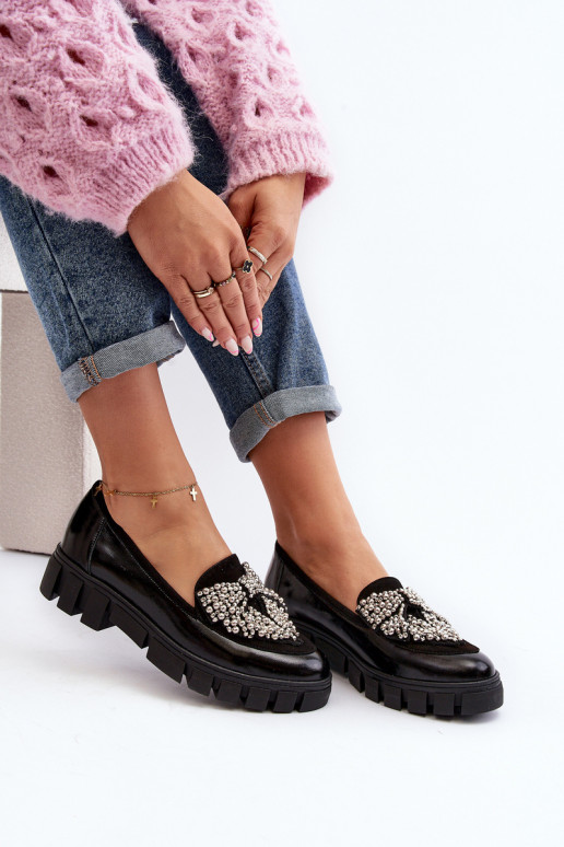 Lakoti mokasīni  Laura Messi 2785 Melns Lakoti mokasīni  Laura Messi 2785 Melns