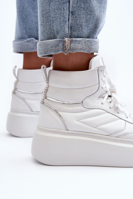 Zazoo 3392/X    sporta apavi ar platformu baltas krāsas