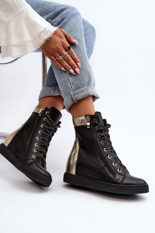 Zazoo 3081   sieviešu puszābaki  Melns