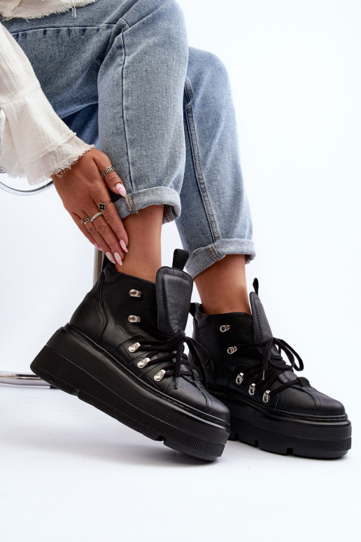 Zazoo 3416    sporta apavi Melns