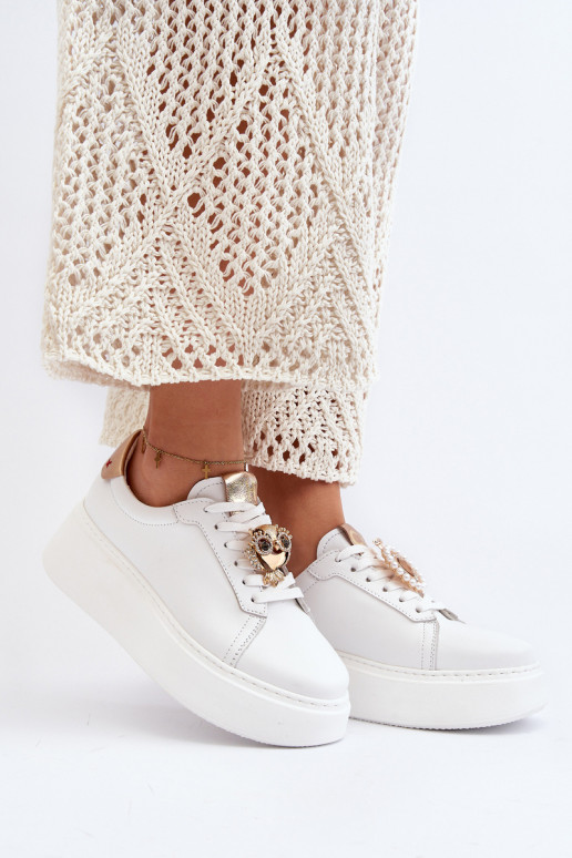     modeļa apavi CheBello 4411 baltas krāsas