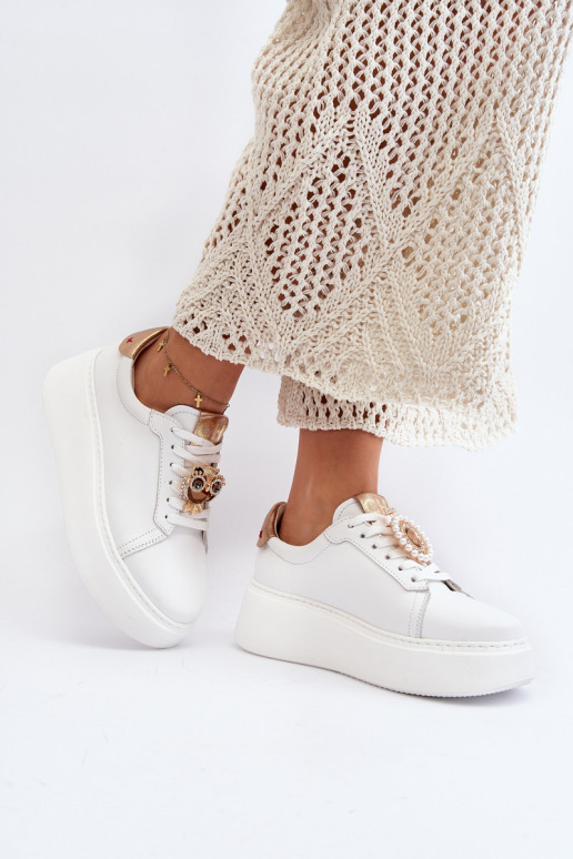     modeļa apavi CheBello 4411 baltas krāsas