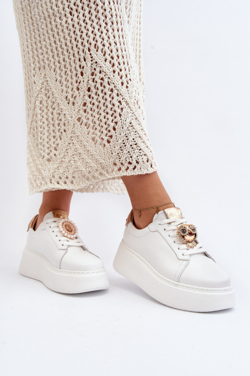     modeļa apavi CheBello 4411 baltas krāsas