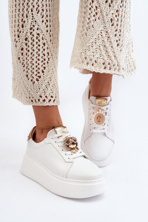     modeļa apavi CheBello 4411 baltas krāsas