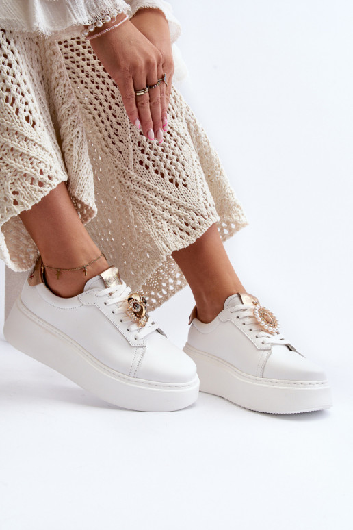     modeļa apavi CheBello 4411 baltas krāsas