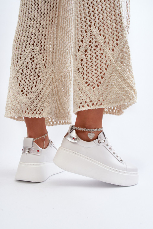     modeļa apavi  CheBello 4406 baltas krāsas