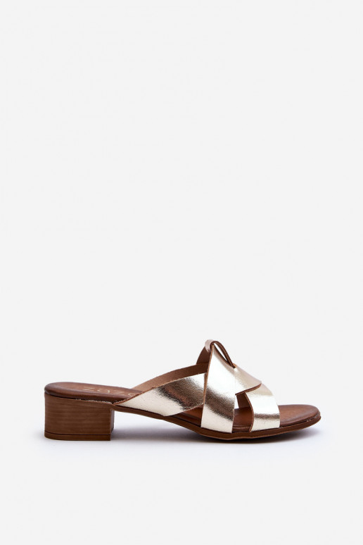 Zazoo 40236 Čibas no dabīgas ādas   Zelta krāsas Zazoo 40236 Čibas no dabīgas ādas   Zelta krāsas