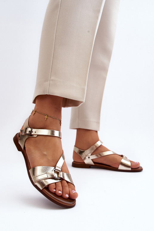 Zazoo 40182 Sieviešu basenes   Zelta krāsas Zazoo 40182 Sieviešu basenes   Zelta krāsas