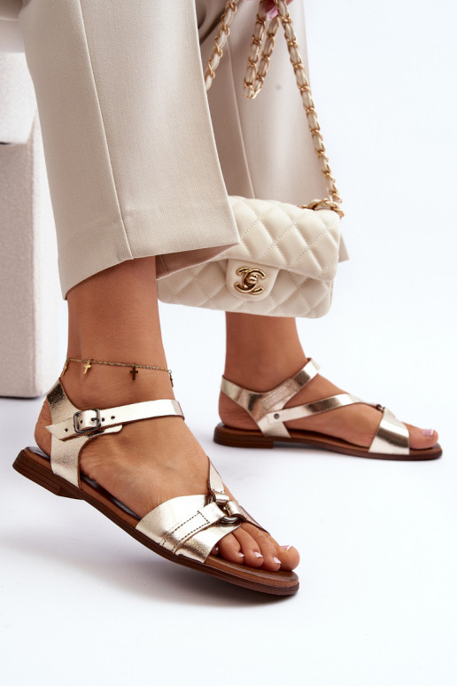 Zazoo 40182 Sieviešu basenes   Zelta krāsas Zazoo 40182 Sieviešu basenes   Zelta krāsas