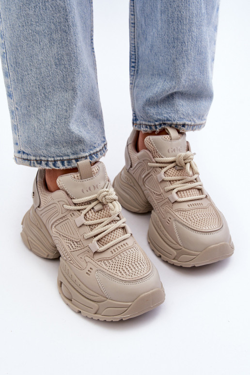  modeļa apavi  GOE NN2N4046 smilšu krāsas