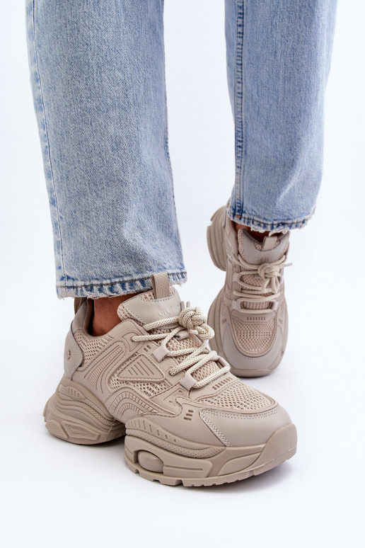  modeļa apavi  GOE NN2N4046 smilšu krāsas