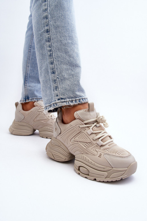  modeļa apavi  GOE NN2N4046 smilšu krāsas