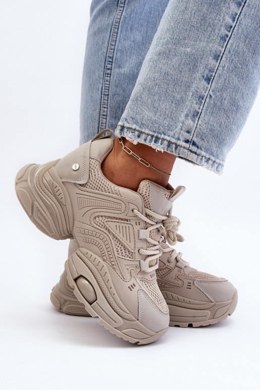  modeļa apavi  GOE NN2N4046 smilšu krāsas