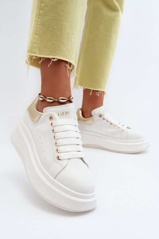 modeļa apavi  GOE NN2N4031 baltas krāsas    modeļa apavi  GOE NN2N4031 baltas krāsas