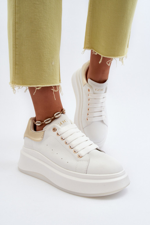 modeļa apavi  GOE NN2N4031 baltas krāsas    modeļa apavi  GOE NN2N4031 baltas krāsas