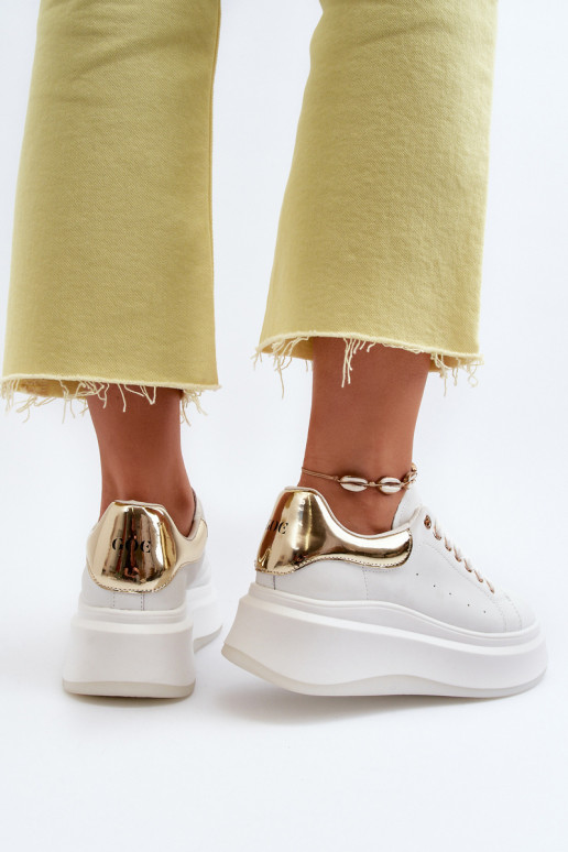 modeļa apavi  GOE NN2N4031 baltas krāsas    modeļa apavi  GOE NN2N4031 baltas krāsas