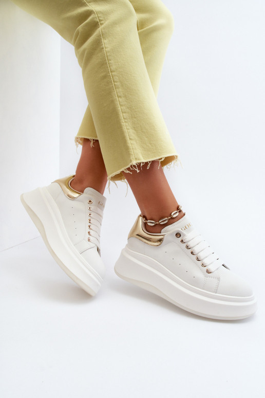 modeļa apavi  GOE NN2N4031 baltas krāsas    modeļa apavi  GOE NN2N4031 baltas krāsas