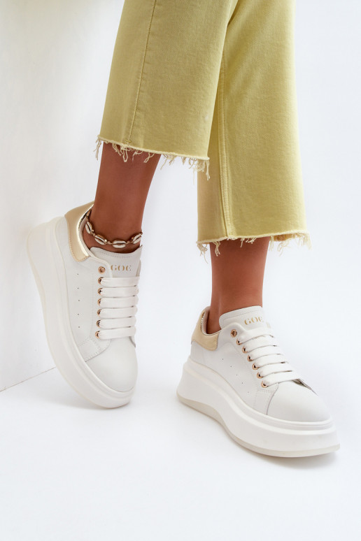 modeļa apavi  GOE NN2N4031 baltas krāsas    modeļa apavi  GOE NN2N4031 baltas krāsas