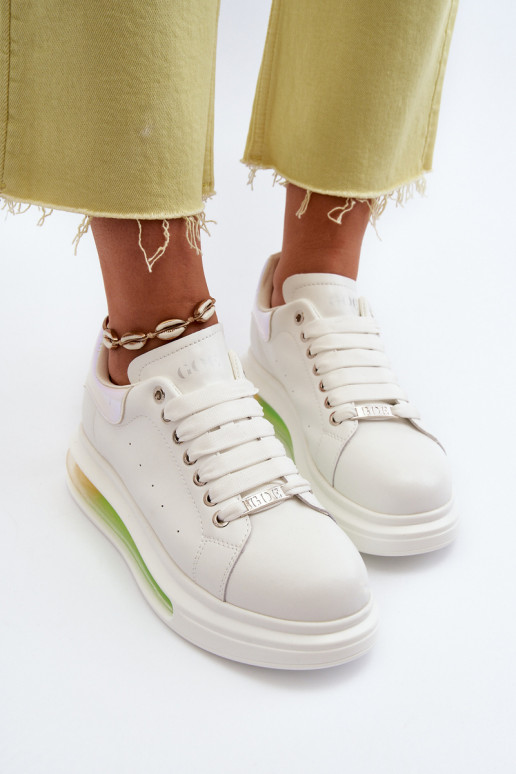  modeļa apavi    GOE NN2N4029 baltas krāsas