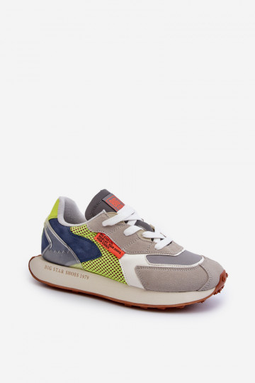 sporta apavi  modeļa apavi  Memory Foam System Big Star NN174344 Pelēkas krāsas