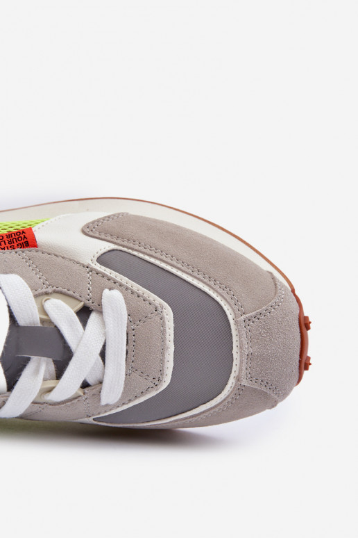 sporta apavi  modeļa apavi  Memory Foam System Big Star NN174344 Pelēkas krāsas sporta apavi  modeļa apavi  Memory Foam System Big Star NN174344 Pelēkas krāsas