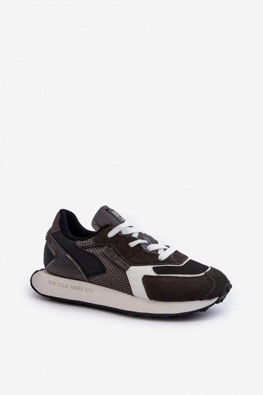 sporta apavi  modeļa apavi  Memory Foam System Big Star NN174347 Melns