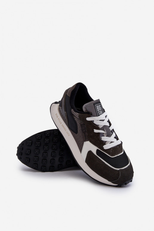 sporta apavi  modeļa apavi  Memory Foam System Big Star NN174347 Melns