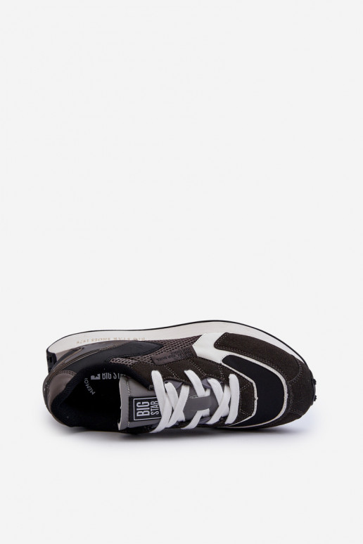 sporta apavi  modeļa apavi  Memory Foam System Big Star NN174347 Melns