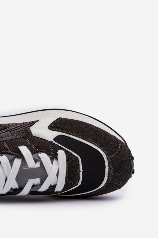 sporta apavi  modeļa apavi  Memory Foam System Big Star NN174347 Melns