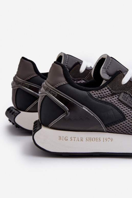 sporta apavi  modeļa apavi  Memory Foam System Big Star NN174347 Melns