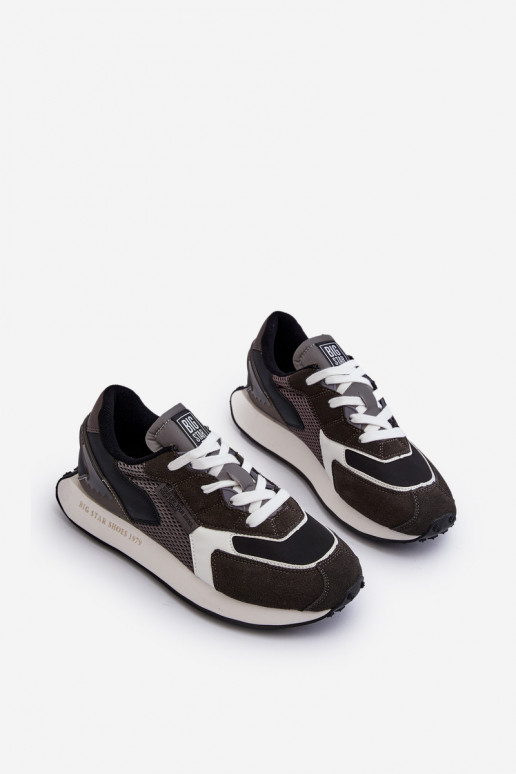 sporta apavi  modeļa apavi  Memory Foam System Big Star NN174347 Melns