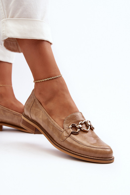    Lakoti mokasīni Laura Messi 2760 brūnas krāsas